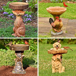 Fodringsbasin i dyremotiv af Harpiks