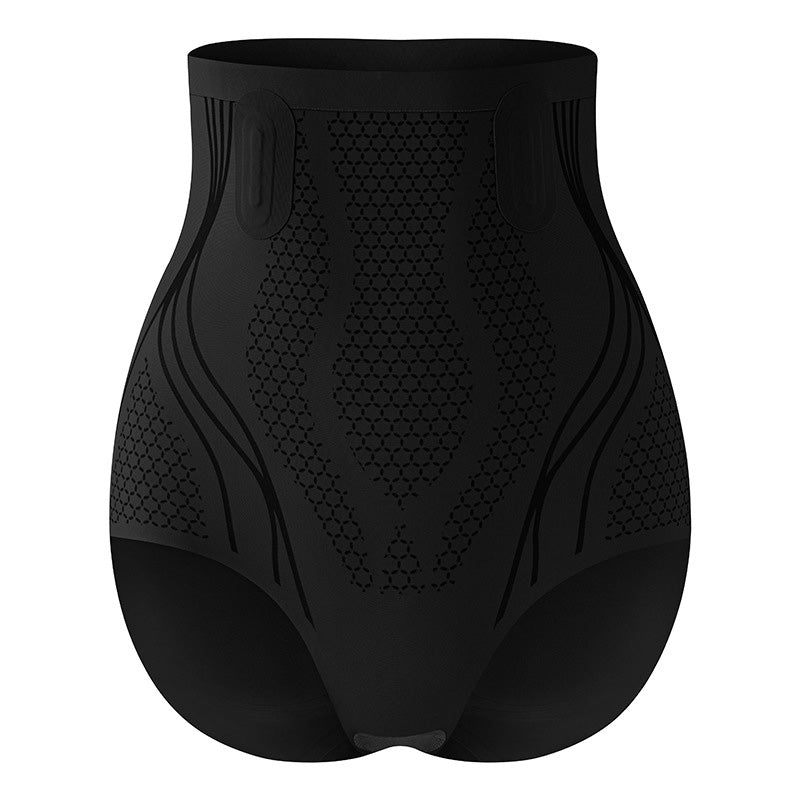 Issilke trusseshorts med ioniske fiibre og mavekontrol