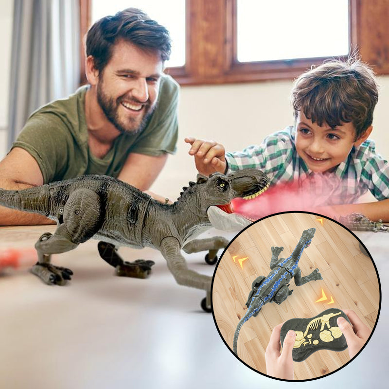Fjernbetjent legetøjsdinosaur