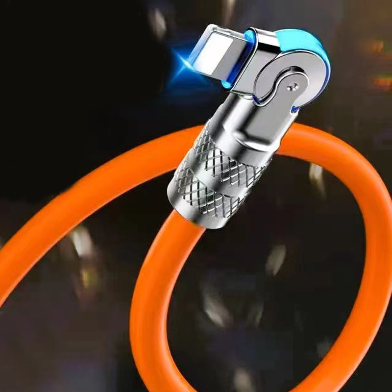 Ladekabel med roterende skive