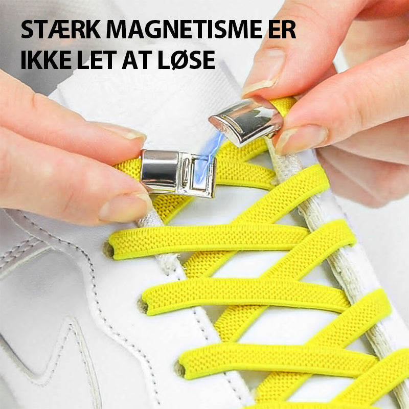 Magnetiske metal snørebåndsspænder