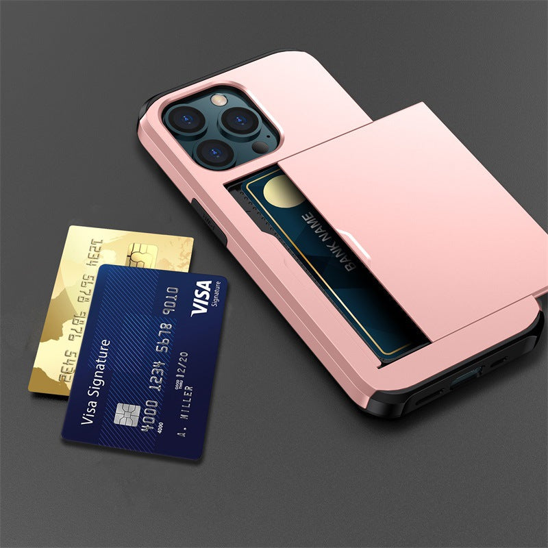 Telefoncover med indbygget tegnebog