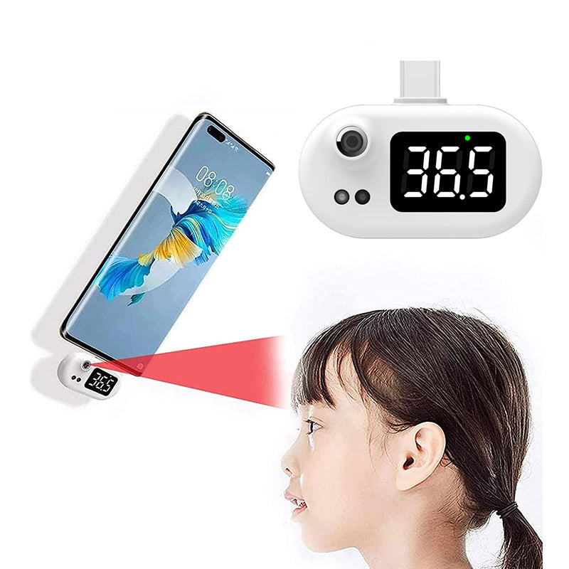 Ikke-kontakt termometer til smarttelefon