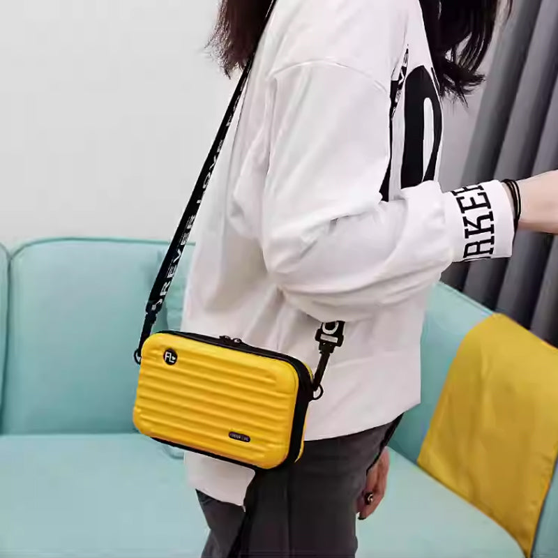 Minikuffert crossbody-taske
