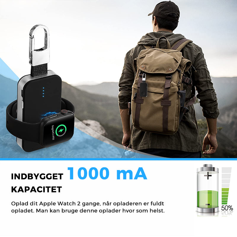 Powerbank til nøgleringen