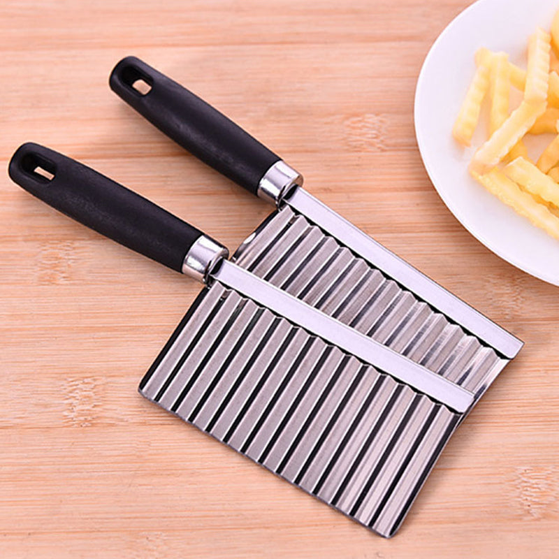 Kartoffel Crinkle Cut kniv