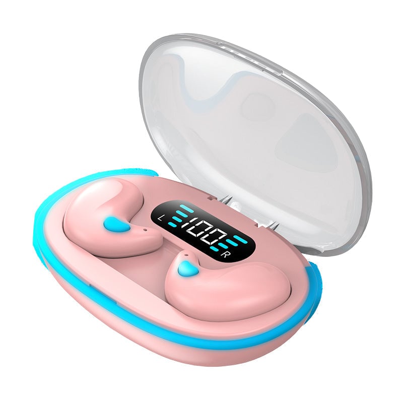 Knogleledende Bluetooth-øretelefoner til søvn