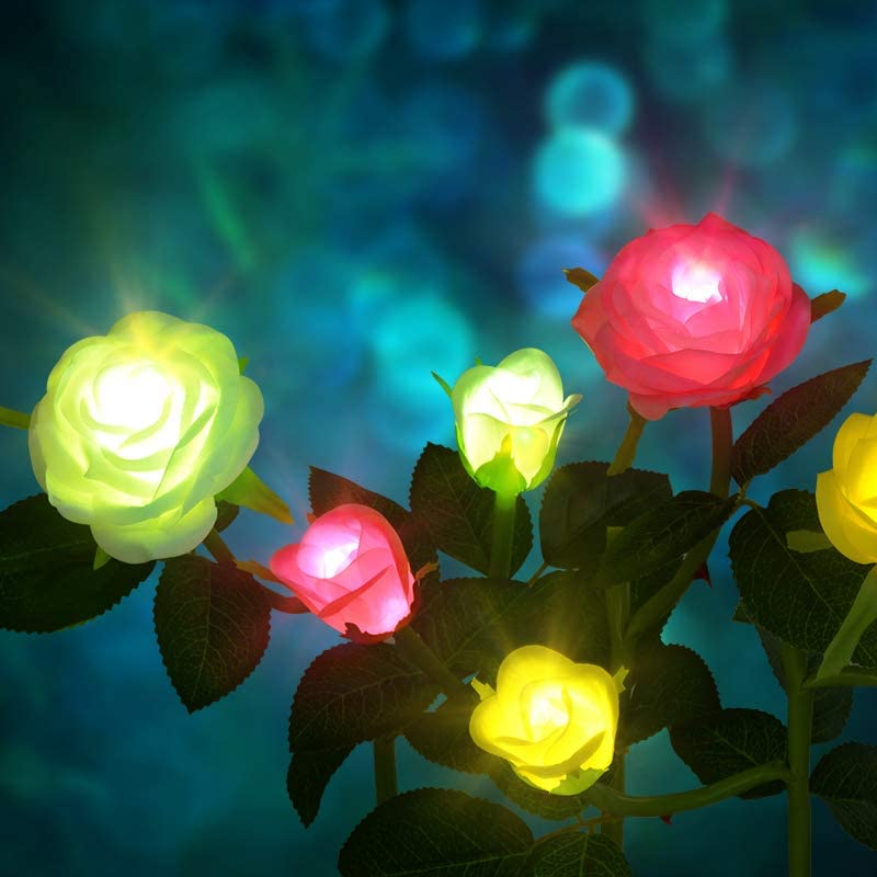 Flower Light vandtæt have landskab lampe