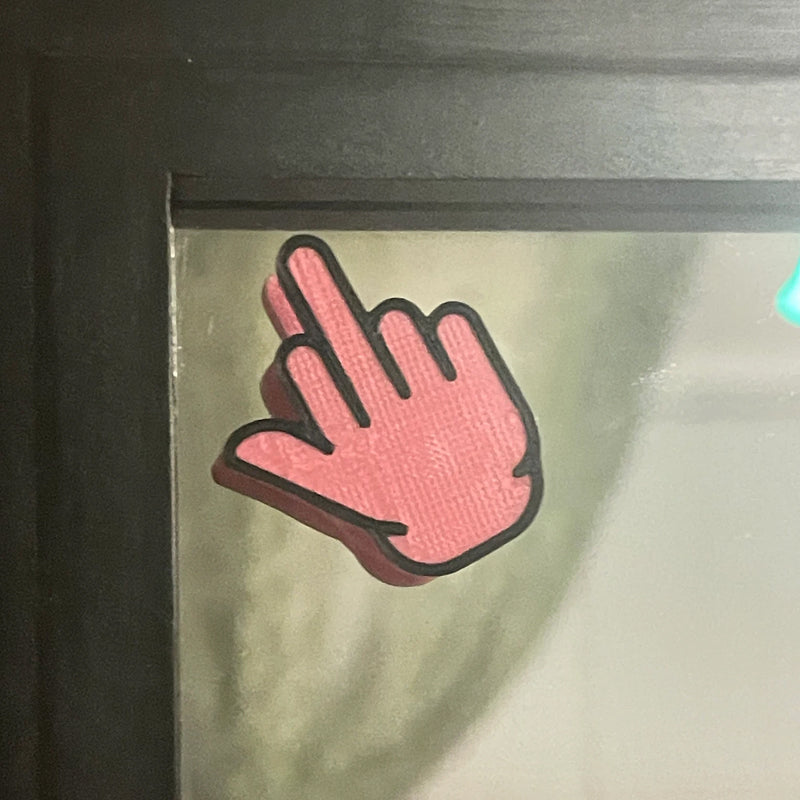 🖕🏻Mellemfinger med sugekop