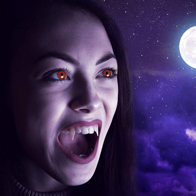Aftagelige Vampyrhugtænder