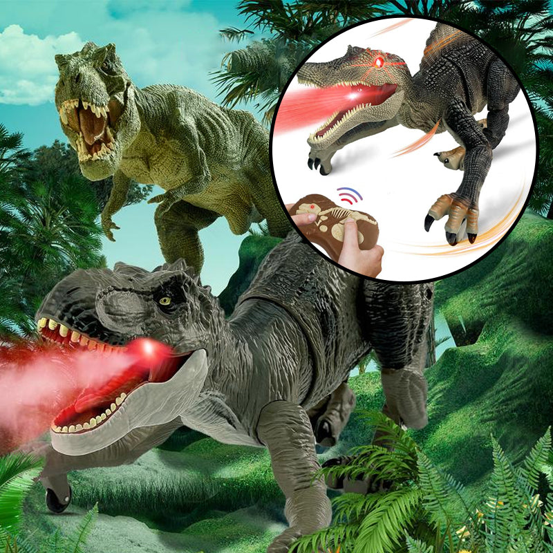 Fjernbetjent legetøjsdinosaur