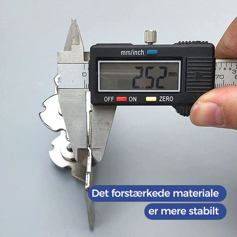 Hængsel til foldbare bordben