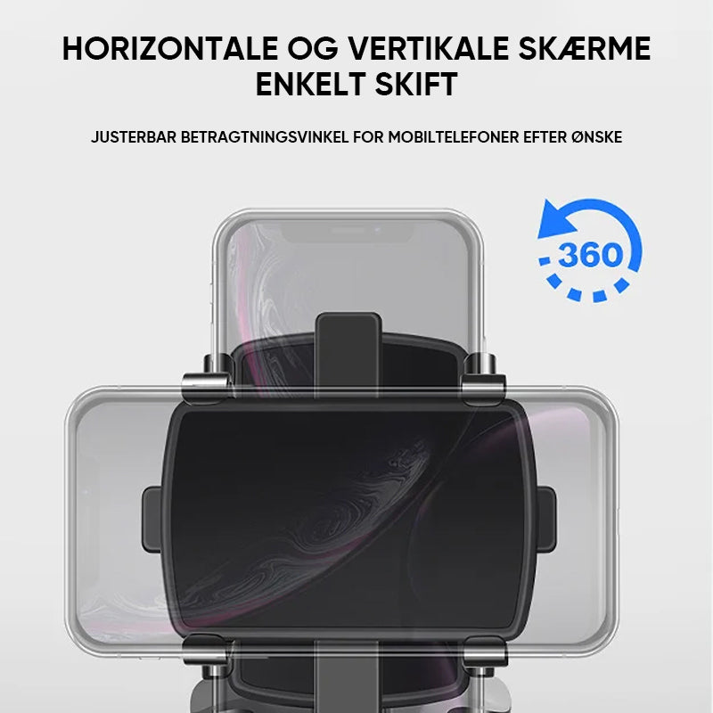 360º instrumentbrætsmonteret telefonholder til bilen