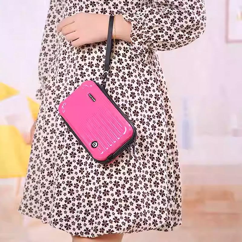 Minikuffert crossbody-taske