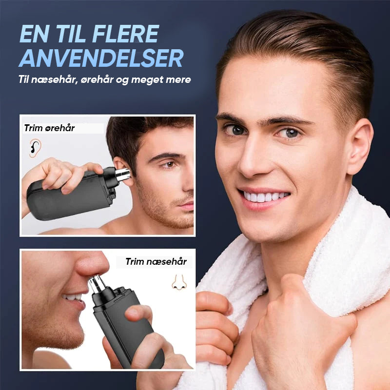 Praktisk næsehårstrimmer