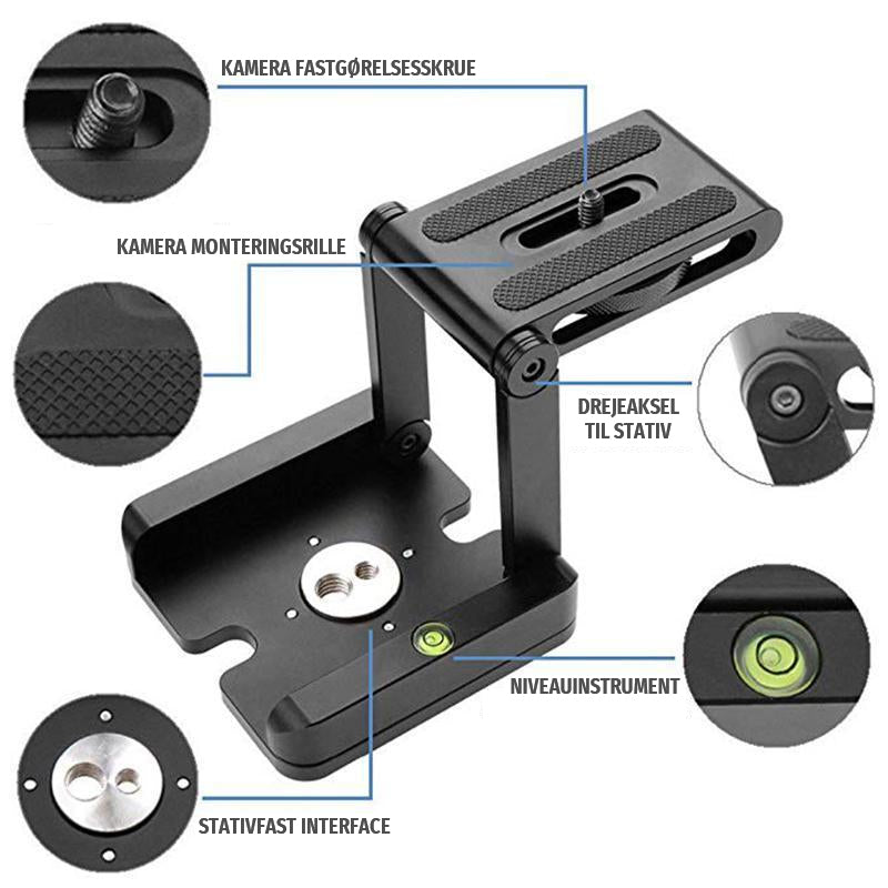 Z-Typen kamera Foldbar stativ holder