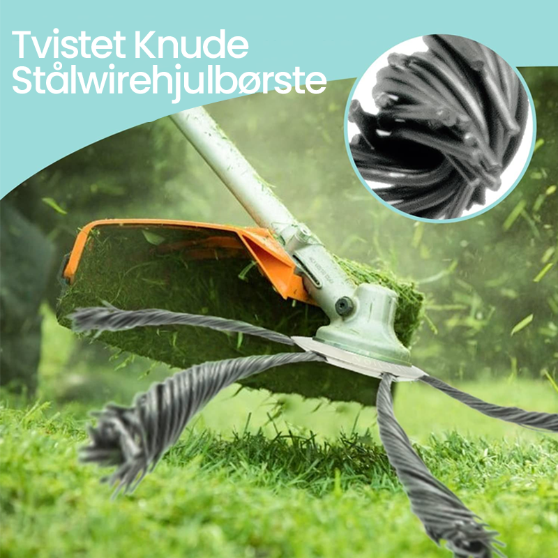 Stålwire trimmerhoved