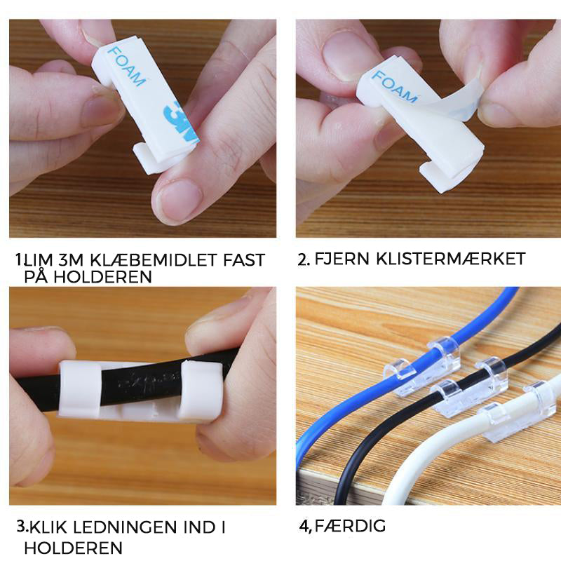 Afsluttende ledningsklemme