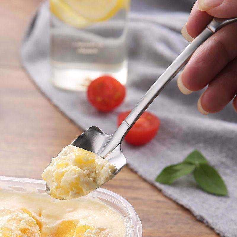 Kreativ Dessert Ice Cream 304 rustfrit stål Spade Spade Spoon