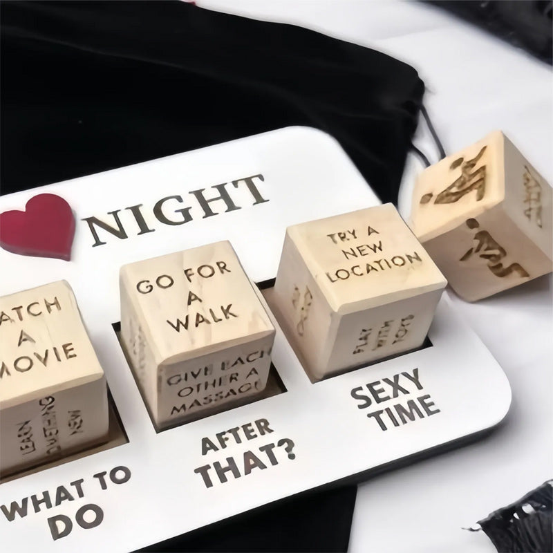 Date aftenaktivitet-terninger After Dark-udgave