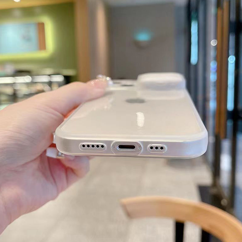 iPhone cover with built-in rechargeable light