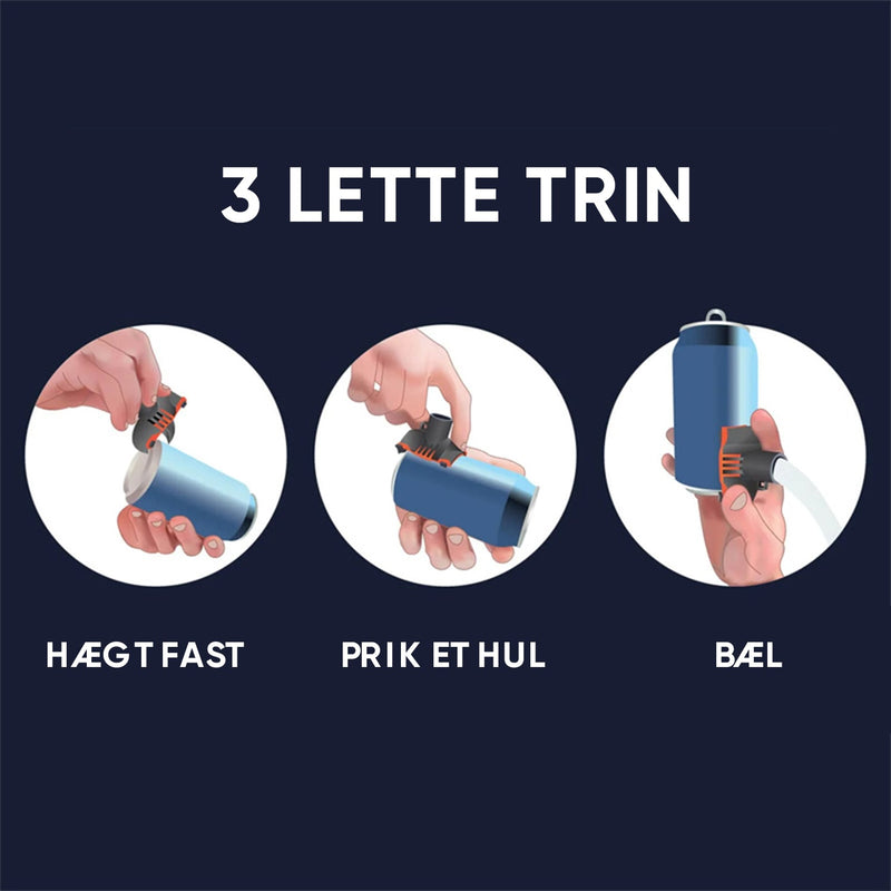 Nøglering til alternativ øldåseåbning