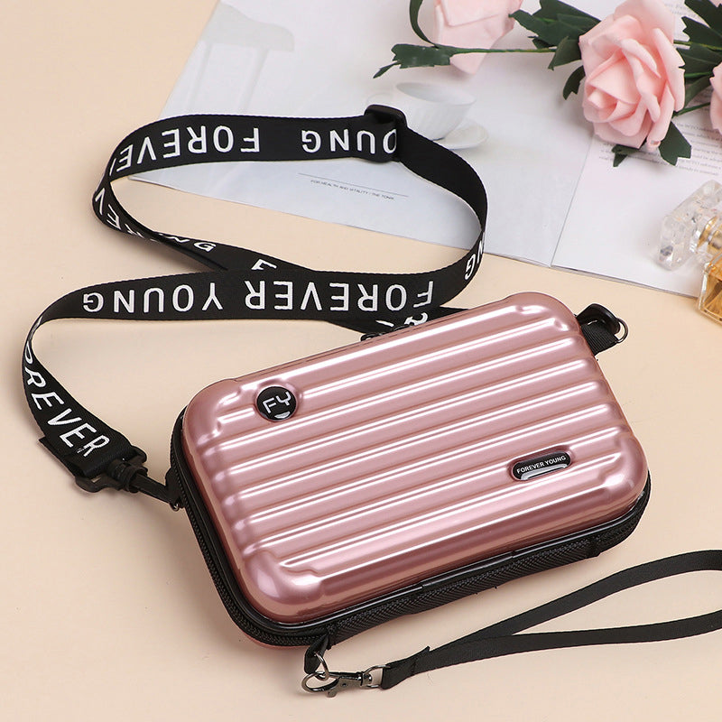Minikuffert crossbody-taske
