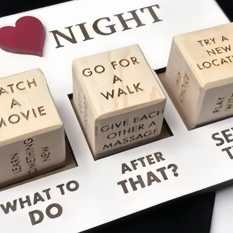 Date aftenaktivitet-terninger After Dark-udgave