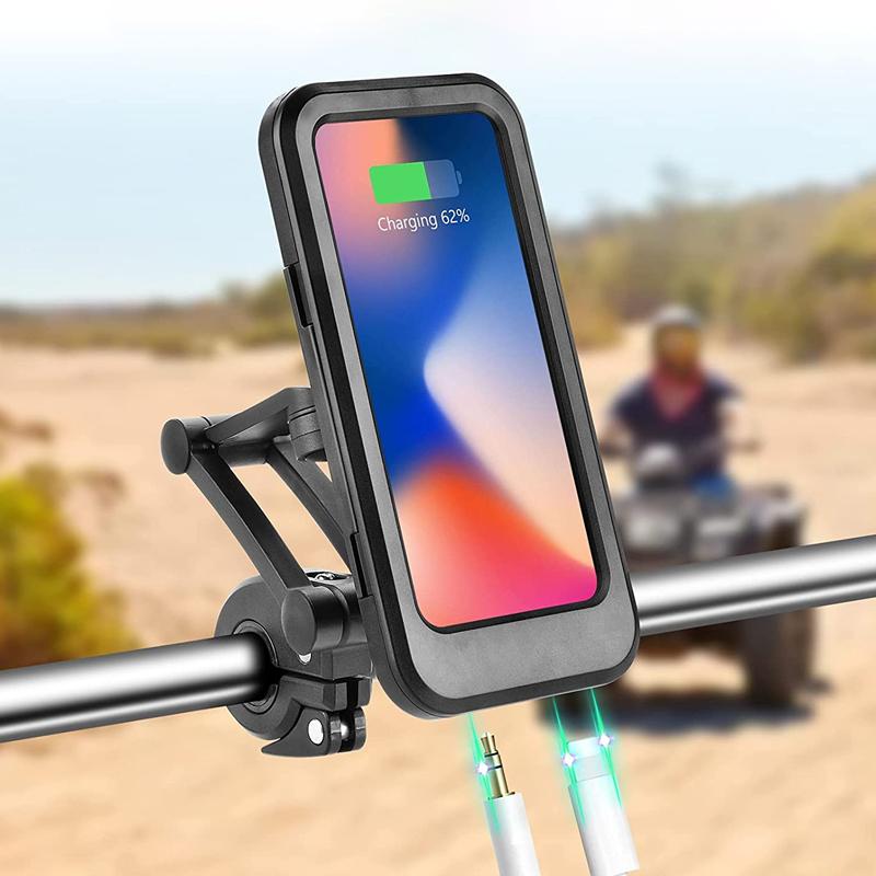 Vandtæt telefonholder