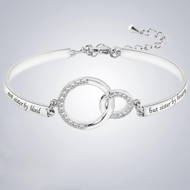 Venskab Charm Inspirational armbånd