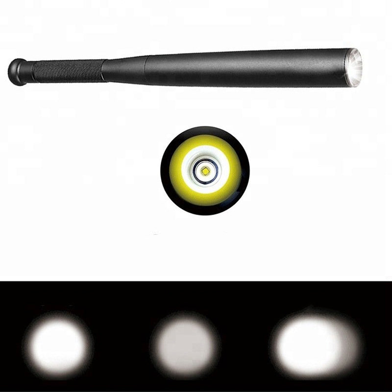 Baseball Bat med LED lommelygte