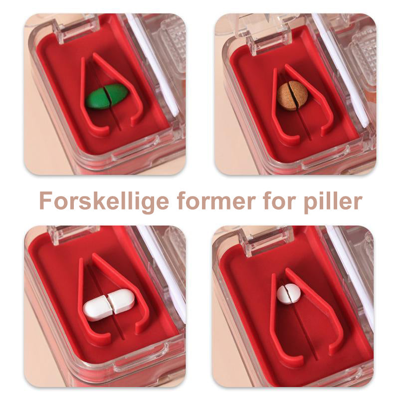 Bærbar multifunktionel medicinboks