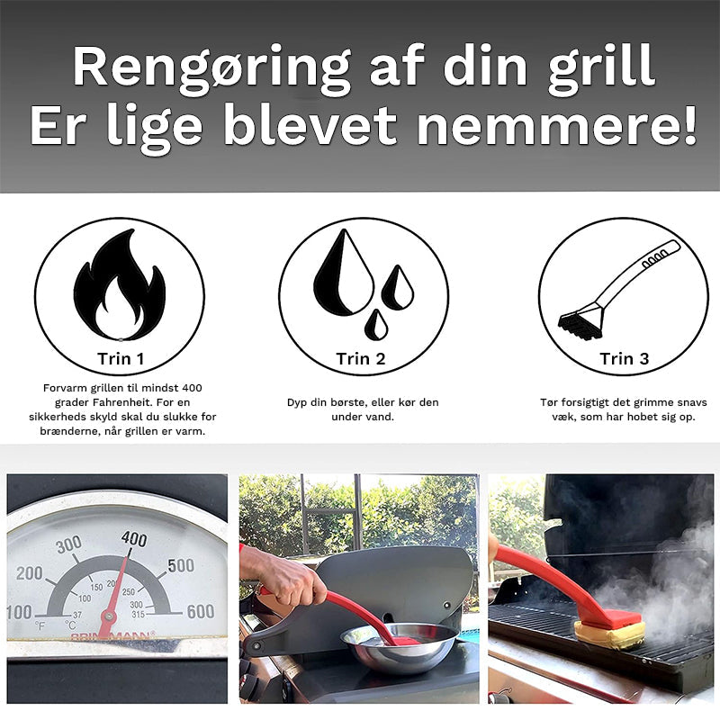 Rengøringsbørste til grill