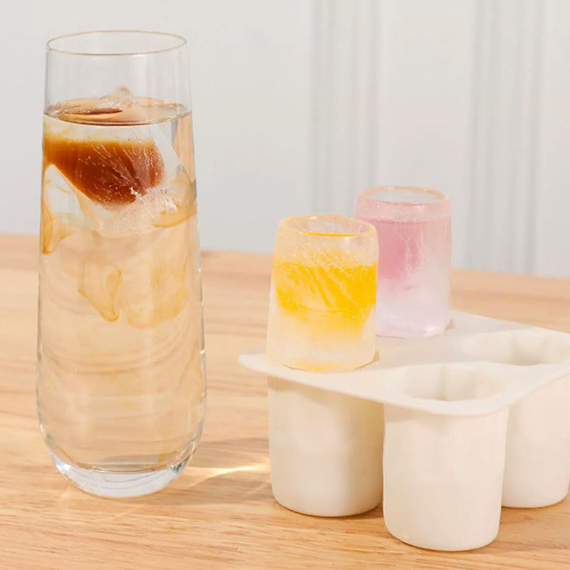 Støbeform til is-shotglas