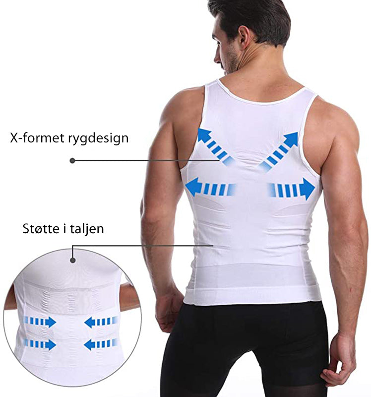 Sommer Body Shaping Vest til mænd