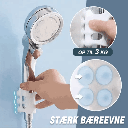 Håndfri brusehovedholder