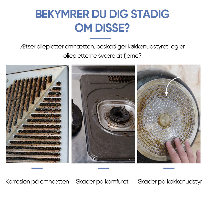 Kraftfuldt køkkenrengøringspulver til alle formål