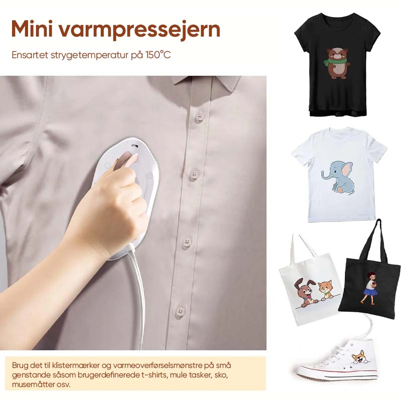 Rejsestrygejern med dobbeltspænding
