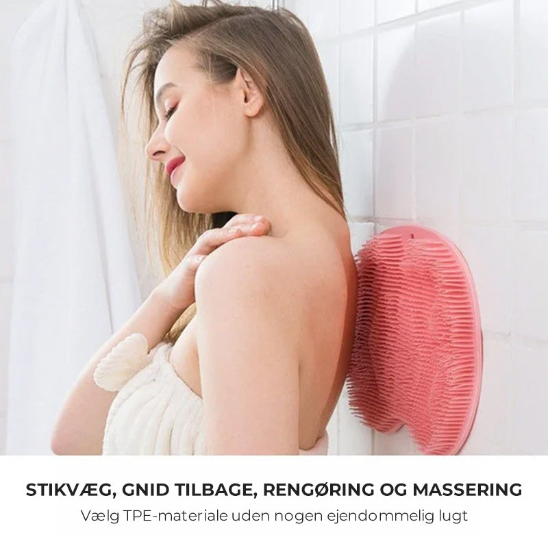 Massagemåtte, Fod- og rygskraber til brusebadet