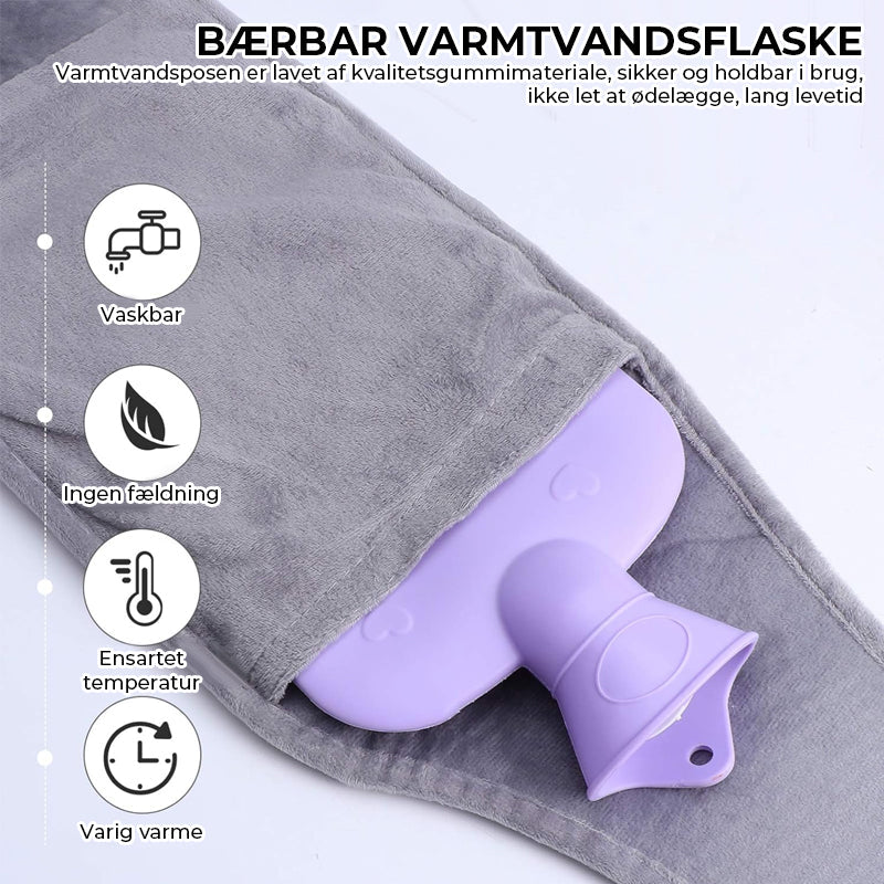 Blødt bælte med genopfyldelig varmedunk