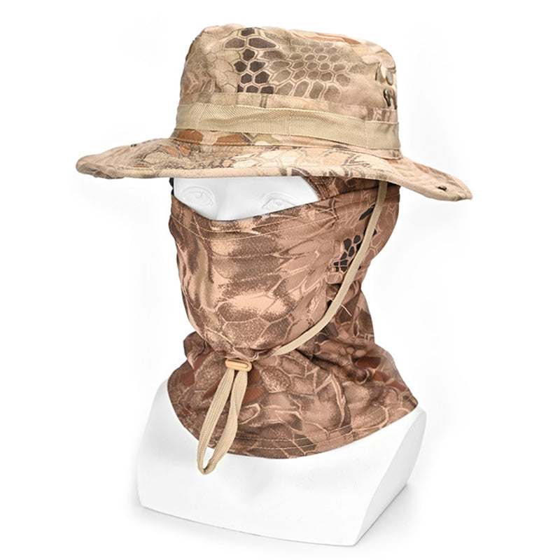 Multifunktionel camouflerende udendørshat