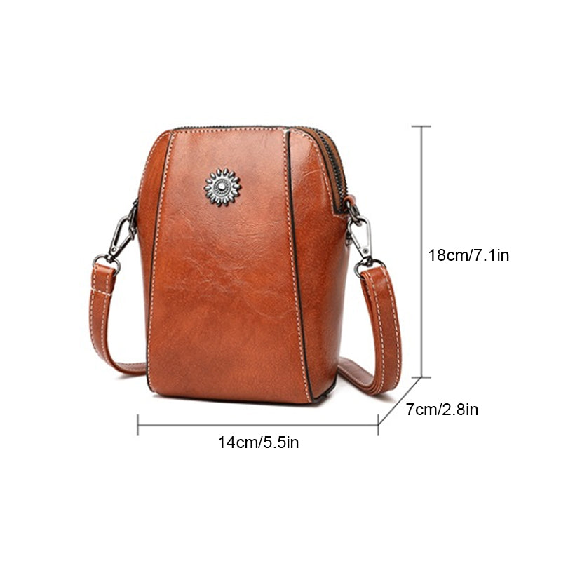Mini Crossbody taske i blødt kunstlæder