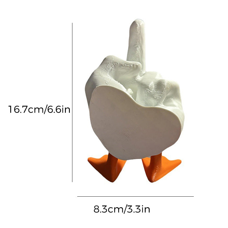 Duck you! Harpiksdekoration