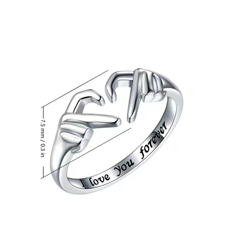 Til min smukke datter – I Love You Forever- Ring