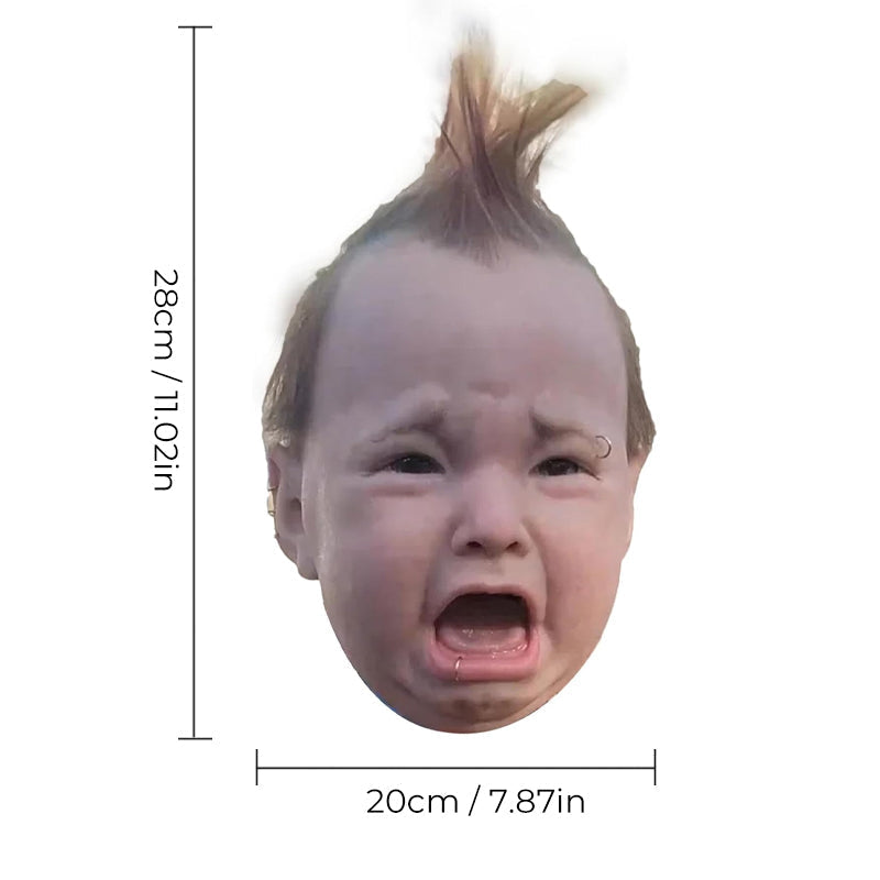 Grædende baby maske