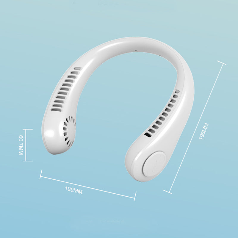 Ny bærbar halsventilator