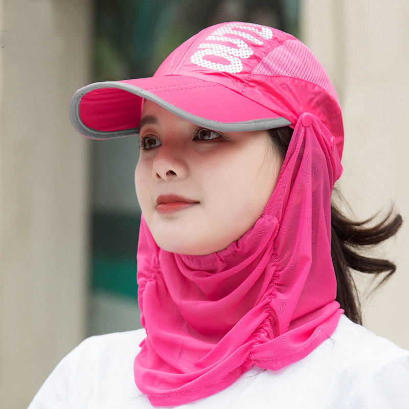 Foldbar solbeskyttelseshat