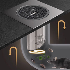 Lugtafvisende gulvafløb