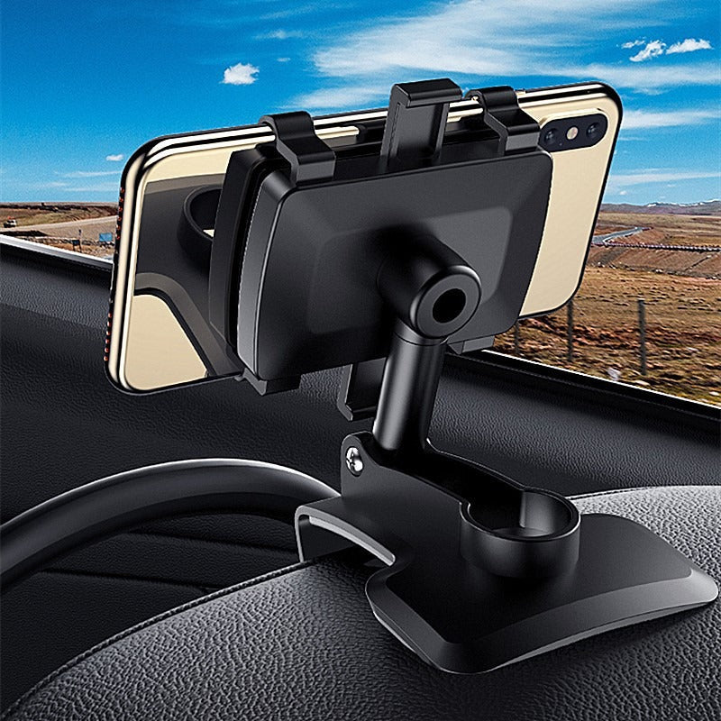 360º instrumentbrætsmonteret telefonholder til bilen