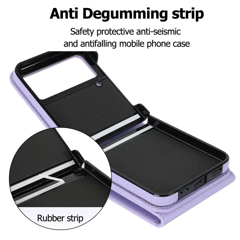 Z Flip5 Foldable Messenger Phone Case for Samsung Flip4
